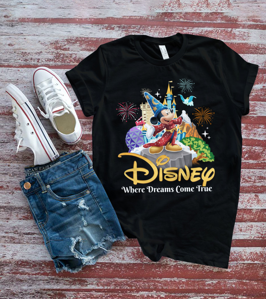 Disney MK Fantasia Where Dreams Come True T-Shirt