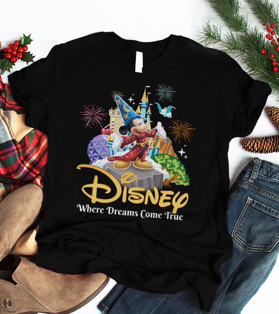 Disney MK Fantasia Where Dreams Come True T-Shirt