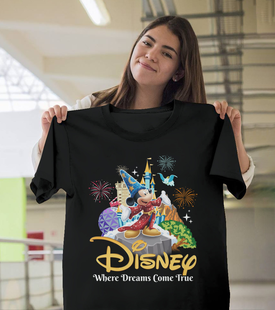 Disney MK Fantasia Where Dreams Come True T-Shirt