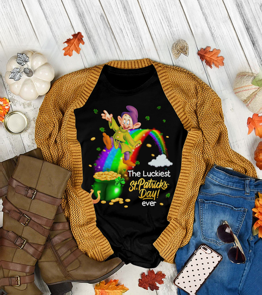Dopey The Luckiest St. Patrick's Day Ever T-Shirt