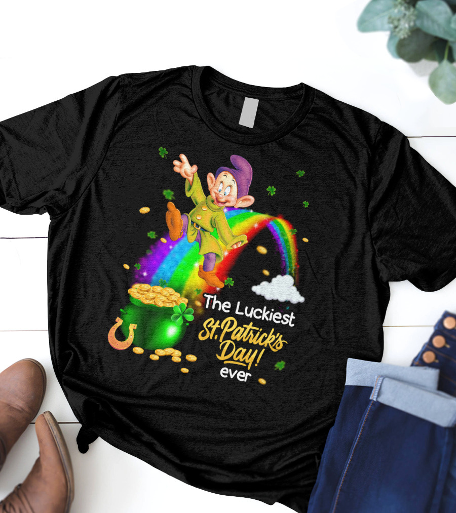 Dopey The Luckiest St. Patrick's Day Ever T-Shirt