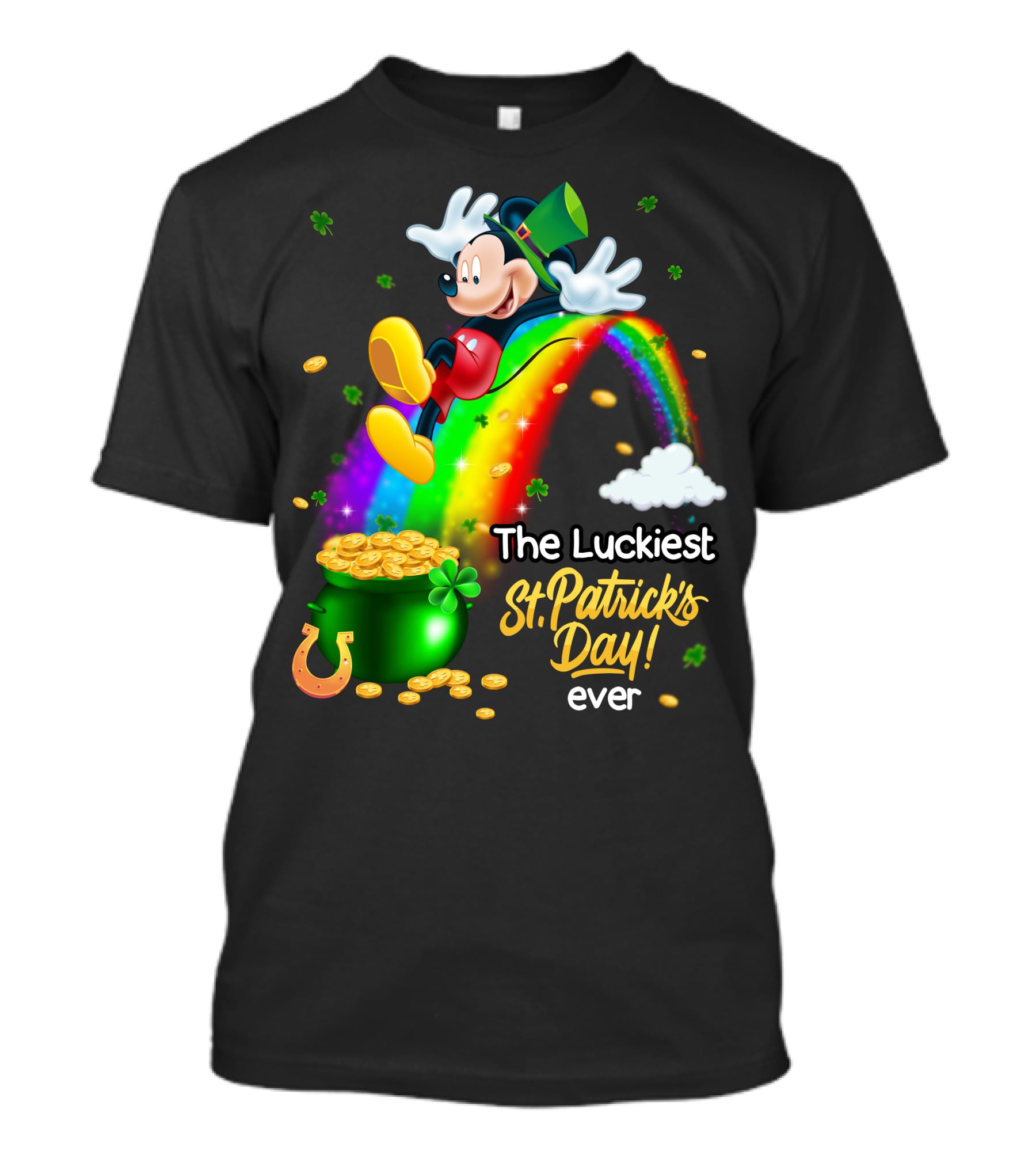 Mickey The Luckiest St. Patrick's Day Ever T-Shirt