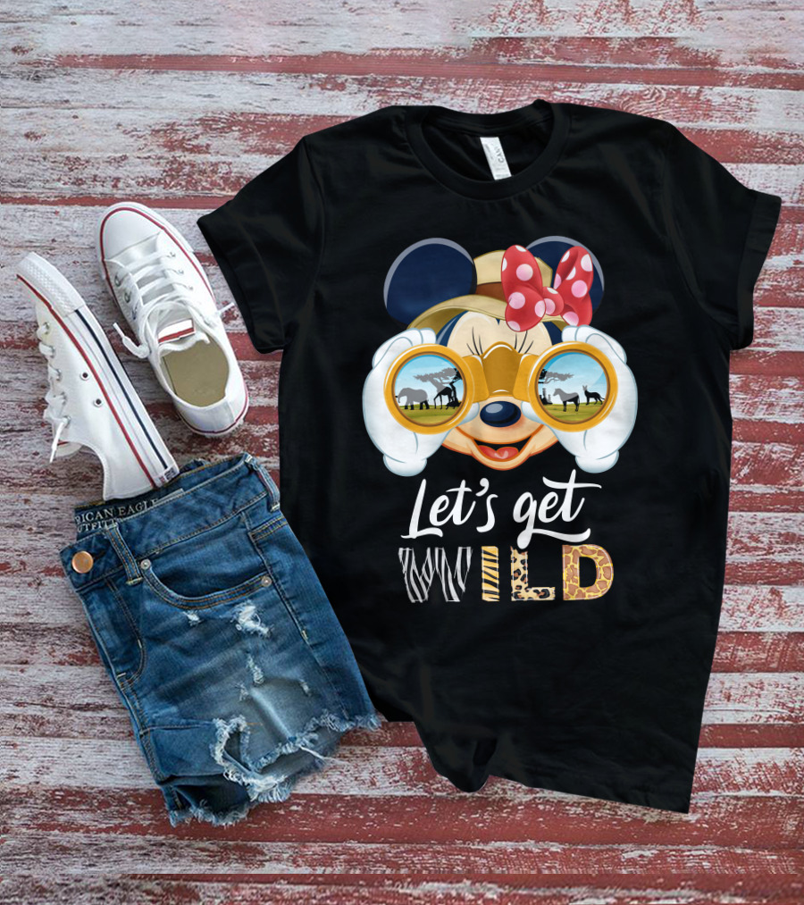 Minnie Let's Get Wild Safari Adventure T-Shirt