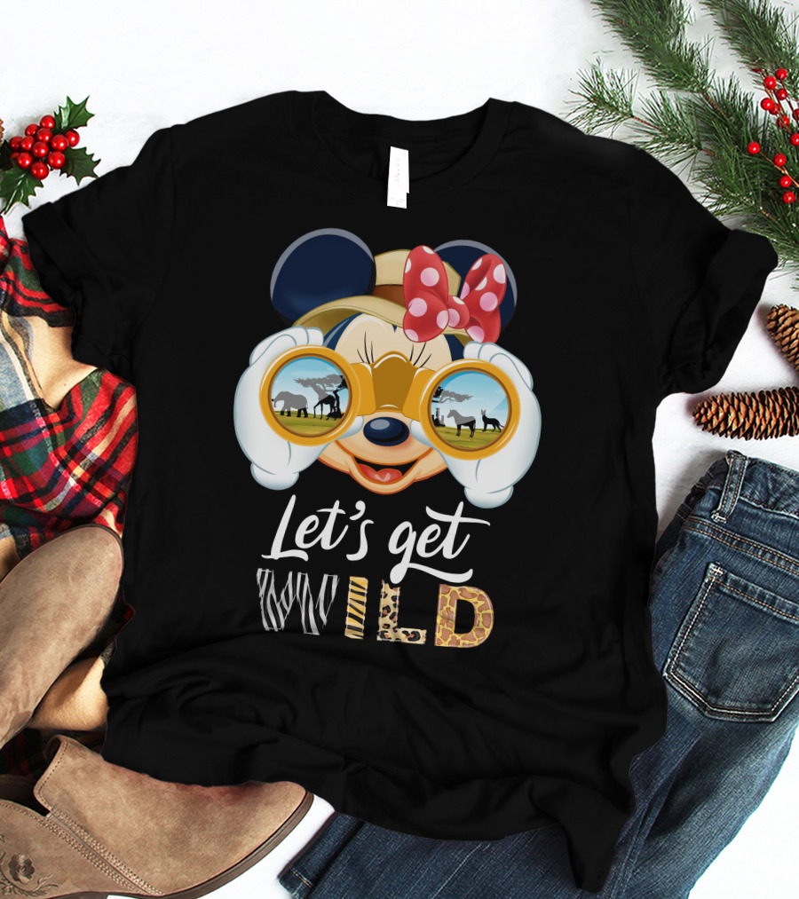 Minnie Let's Get Wild Safari Adventure T-Shirt