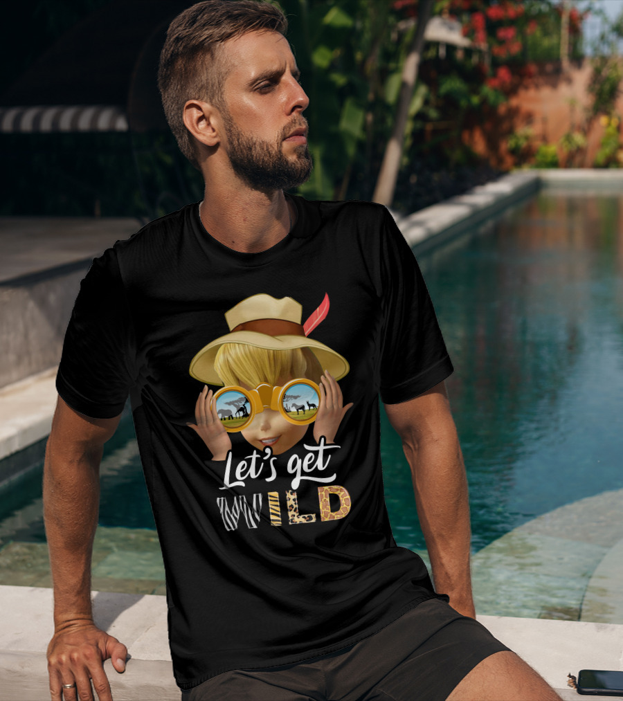 Let's Get Wild Safari Adventure Tinkerbell T-Shirt