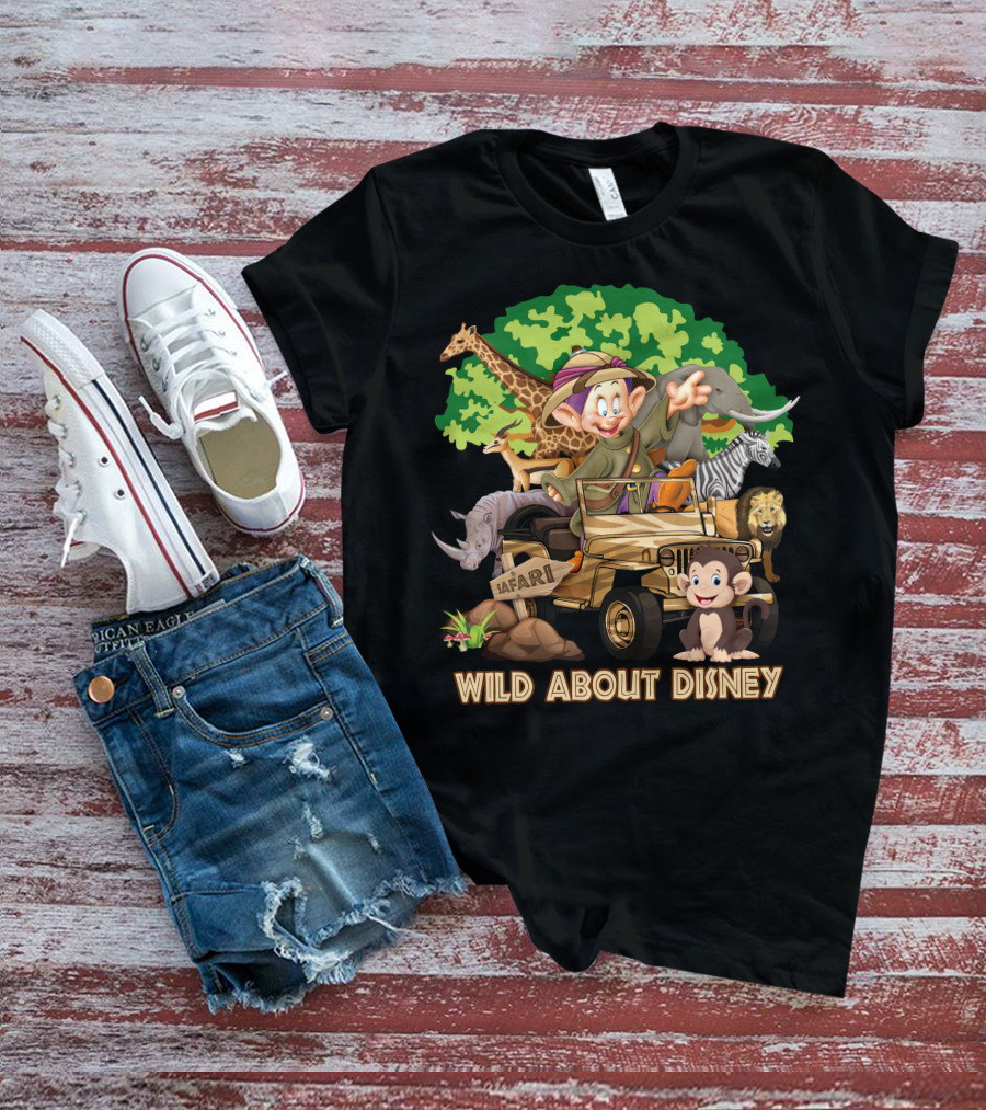 Wild About Disney Dopey Safari Adventure T-Shirt