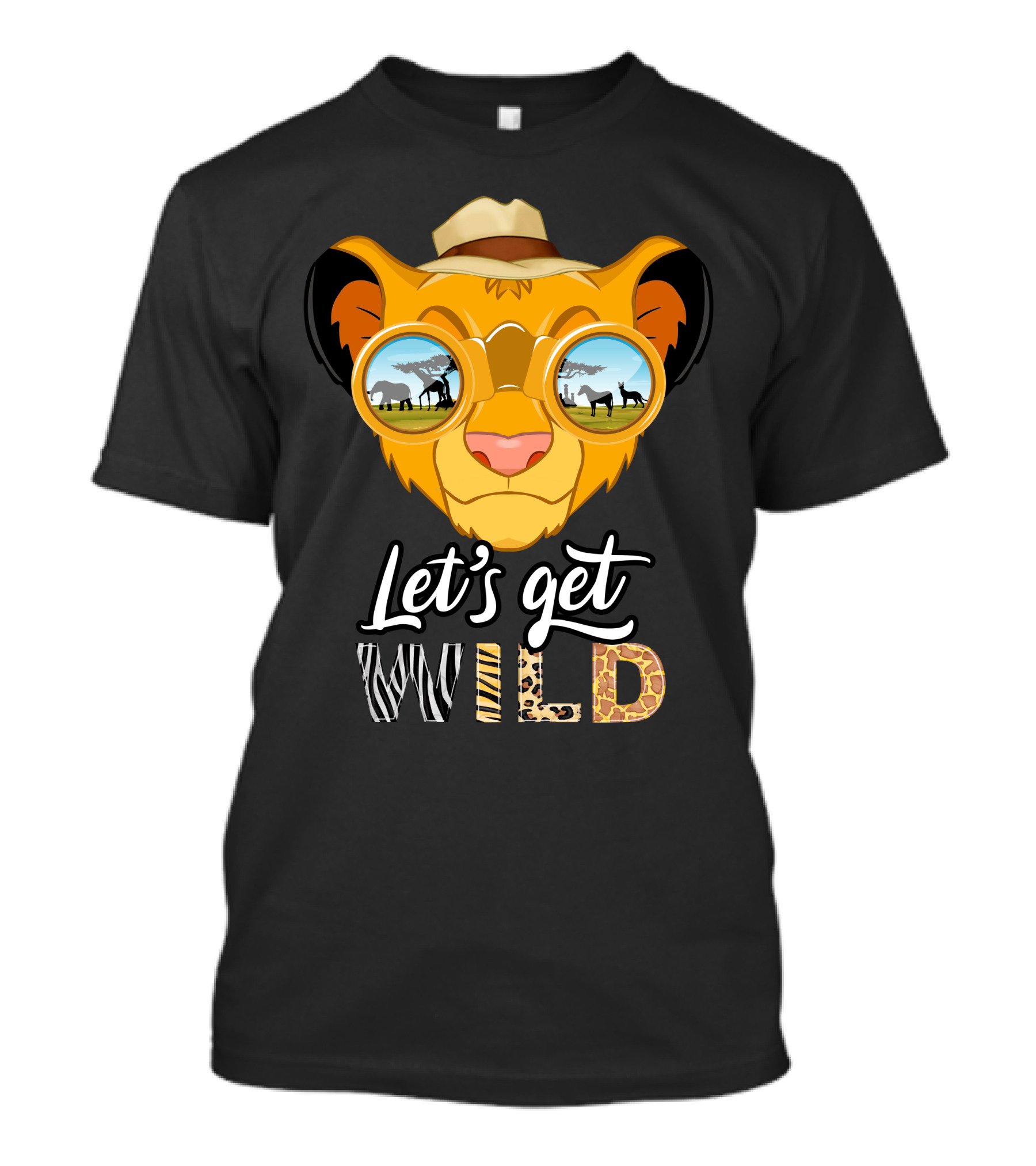 Let's Get Wild Simba T-Shirt