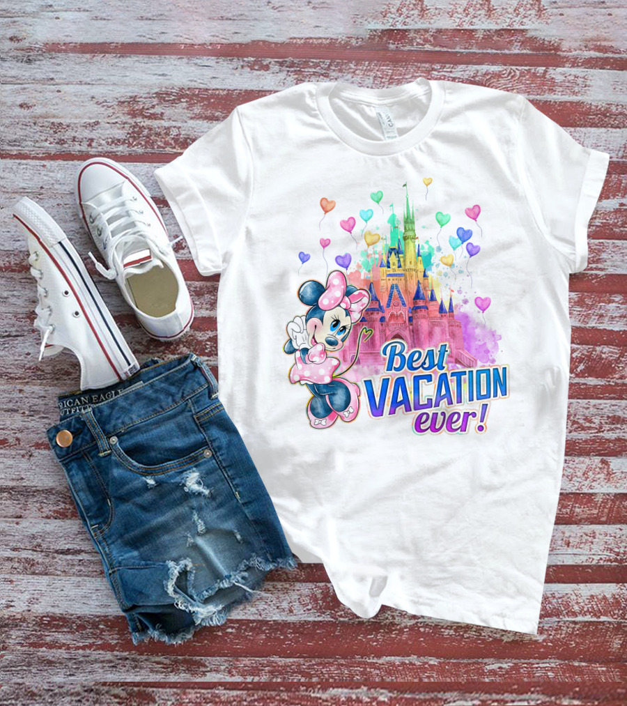 Best Vacation Ever Minnie T-Shirt