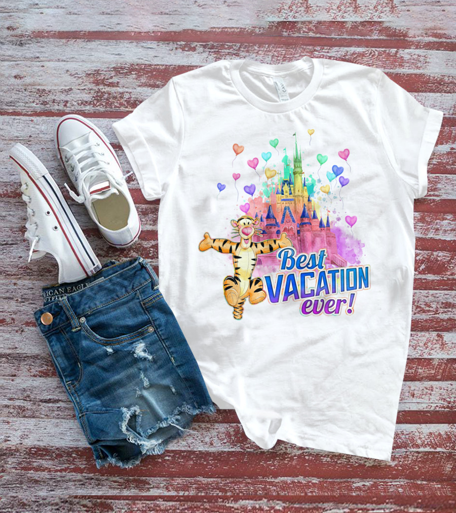 Best Vacation Ever Tigger Disneyland T-Shirt
