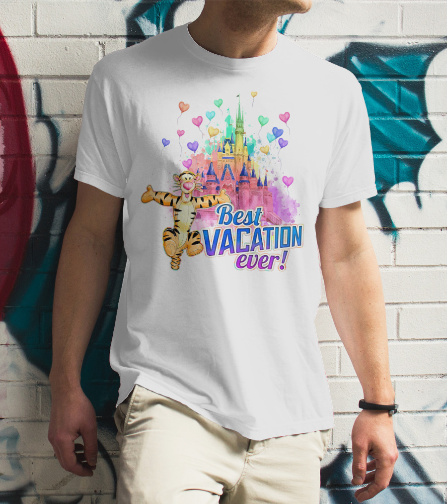 Best Vacation Ever Tigger Disneyland T-Shirt