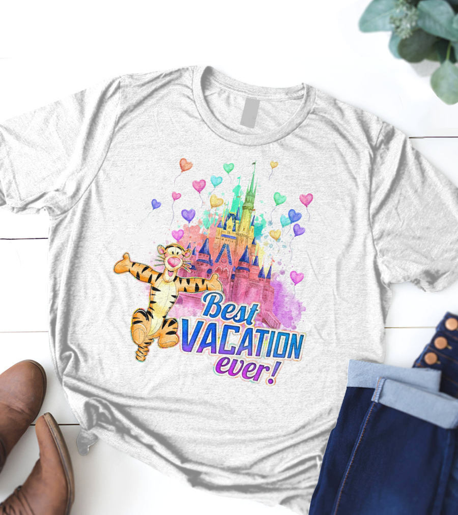 Best Vacation Ever Tigger Disneyland T-Shirt