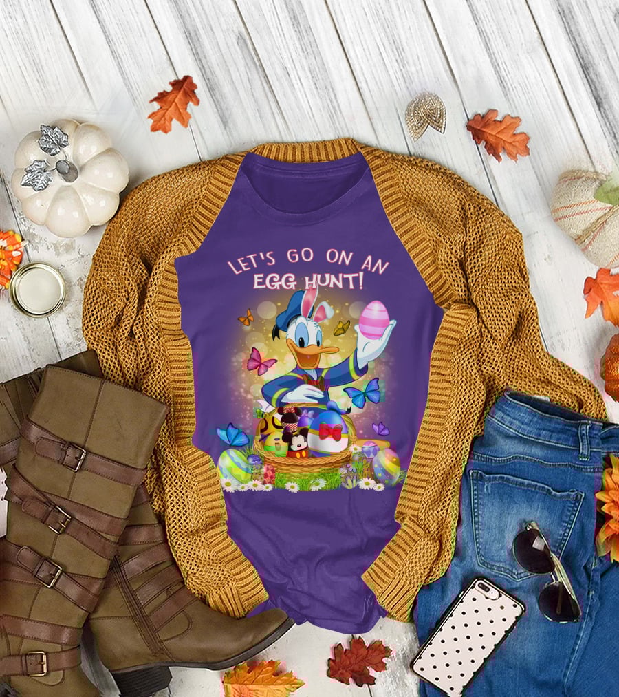 Let's Go On An Egg Hunt! Donald T-Shirt