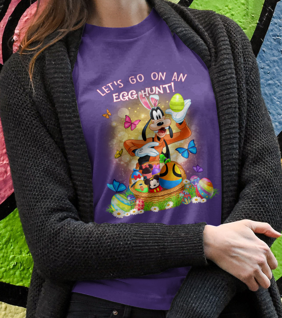 Goofy Let's Go On An Egg Hunt! T-Shirt
