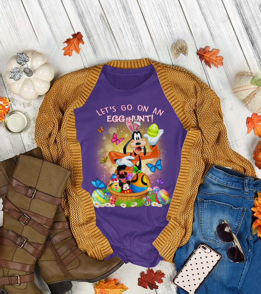 Goofy Let's Go On An Egg Hunt! T-Shirt