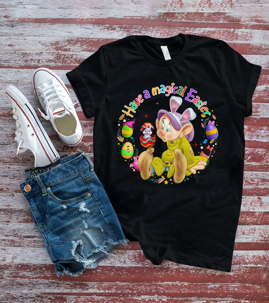 Have A Magical Easter Dopey Bunny Ears Eggs T-Shirt