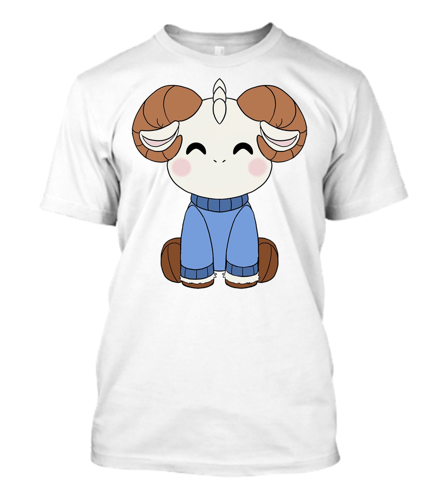Jschlatt Ram Hoodie Min Plush Cartoon T-Shirt