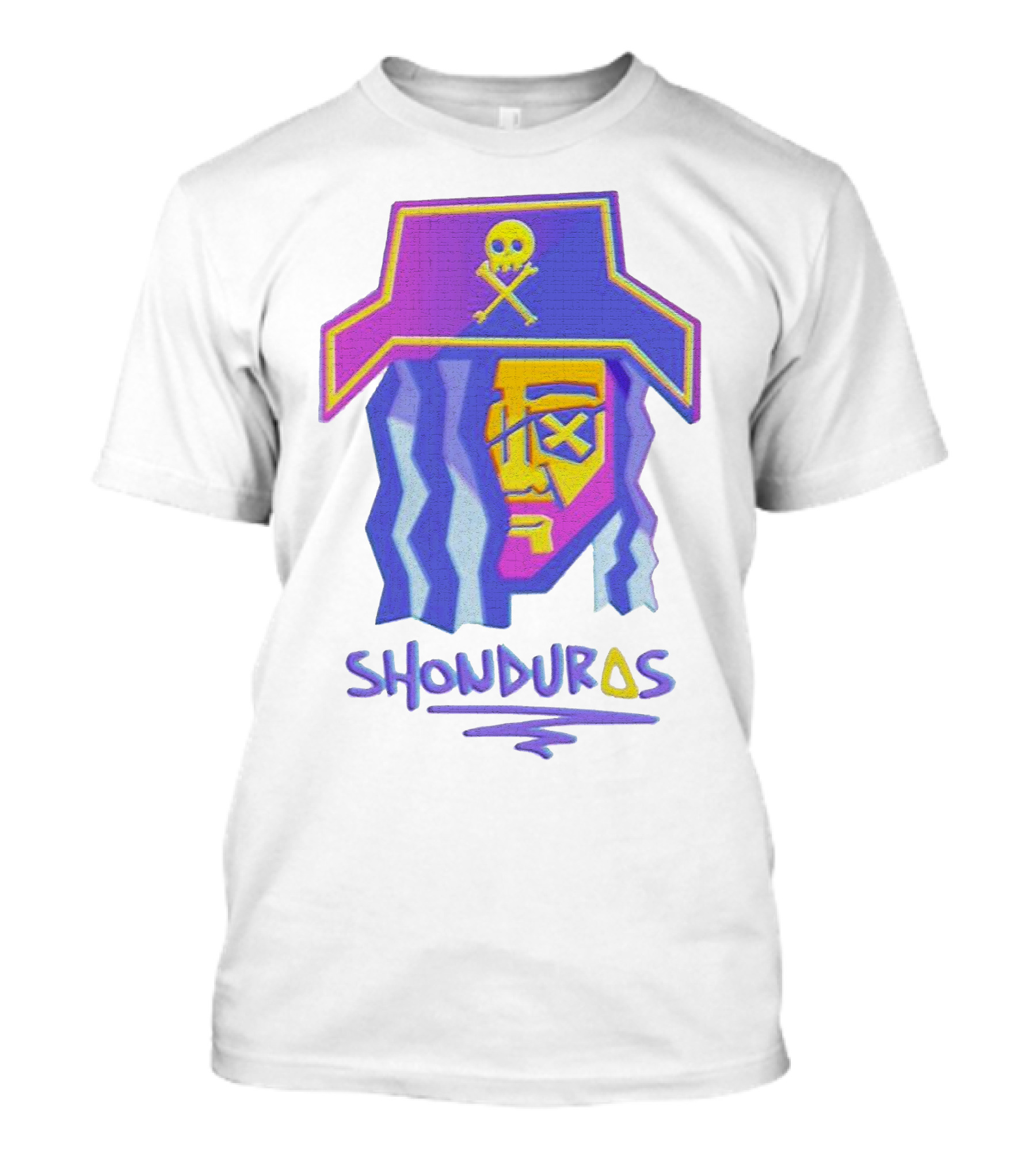 A For Adley Merch Kids Pirate Dad Shonduras Pirate Skull Hat T-Shirt