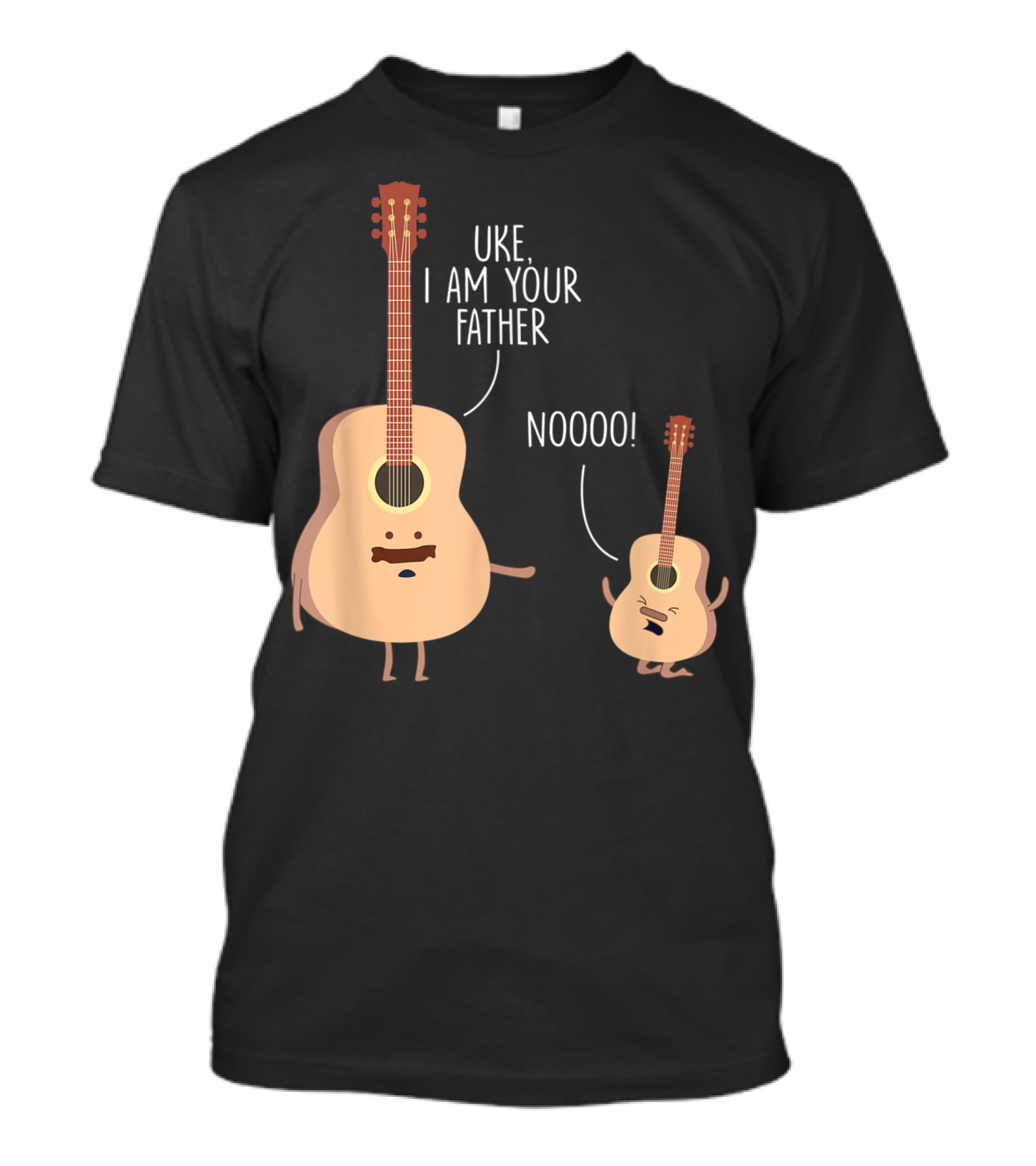 Uke I Am Your Father Ukulele Guitar NOOOO T-Shirt