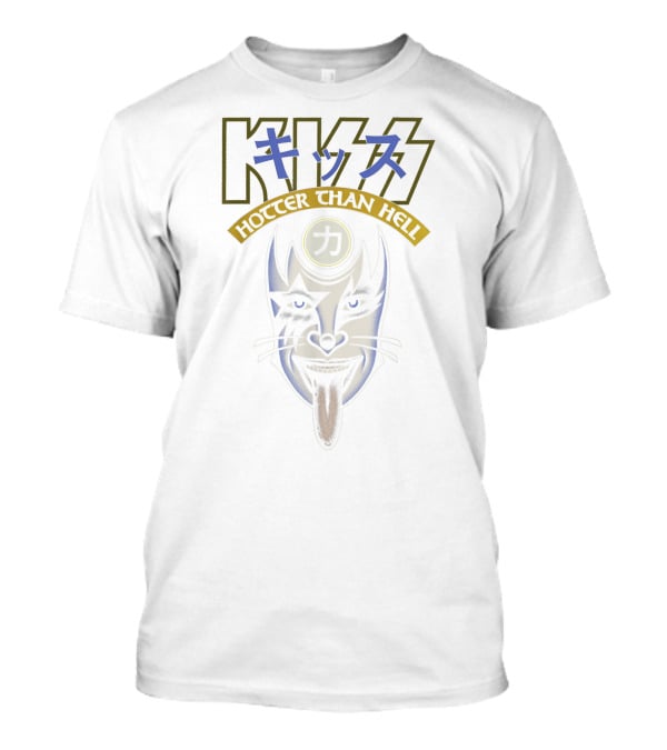 KISS Hotter Than Hell Power Face Iconic T-Shirt