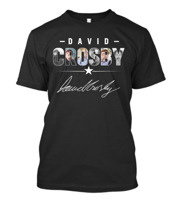 DAVID CROSBY Signature Star T-Shirt