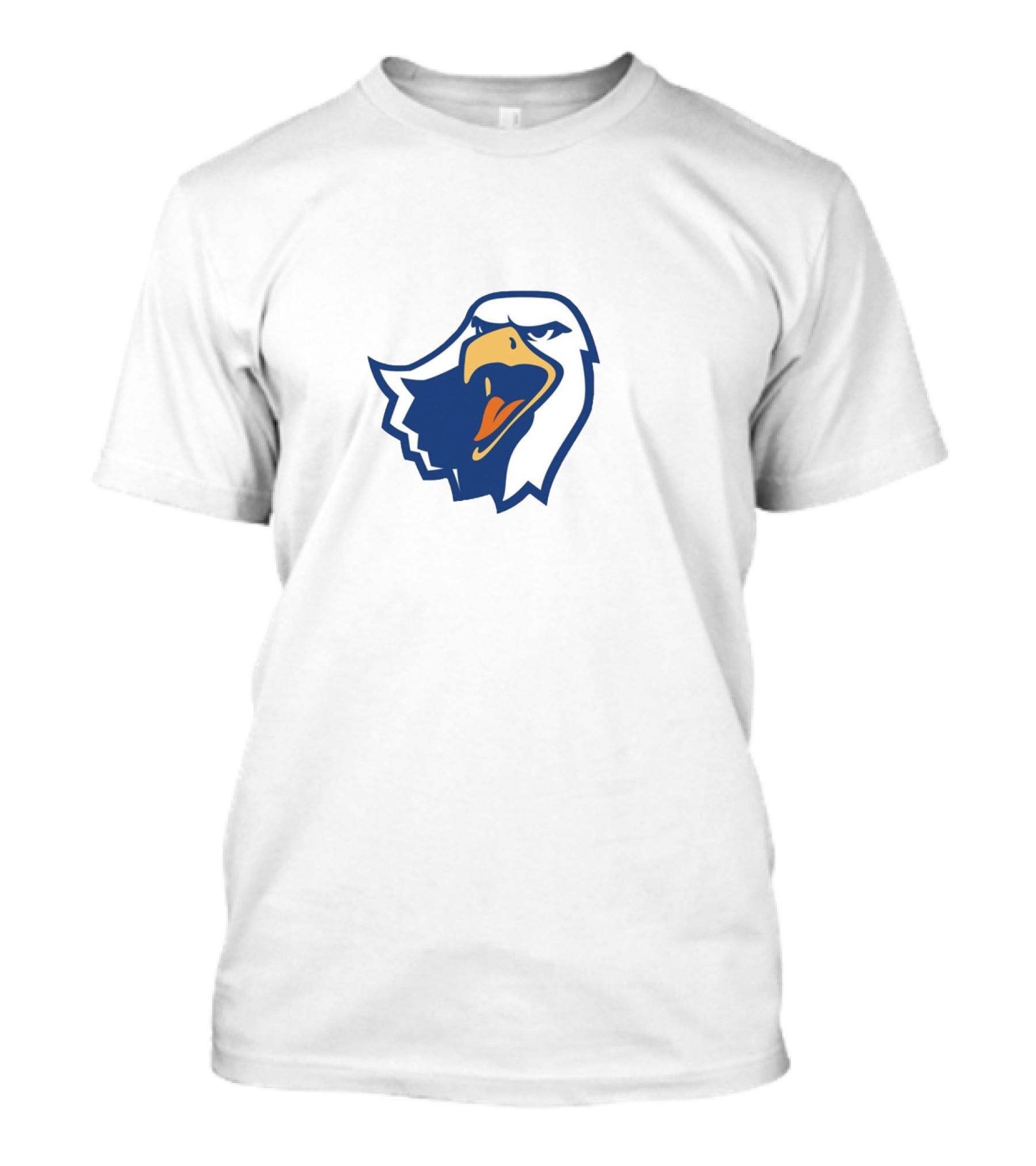 Whitney Simmons Bold Blue And Yellow Eagle T-Shirt