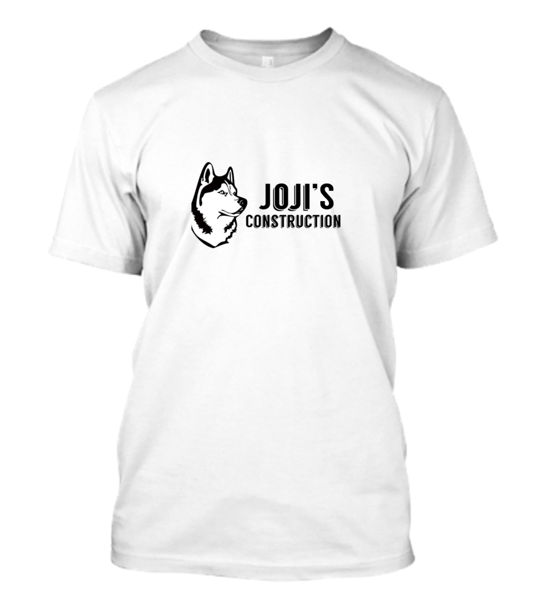 JOJI'S CONSTRUCTION Siberian Husky T-Shirt