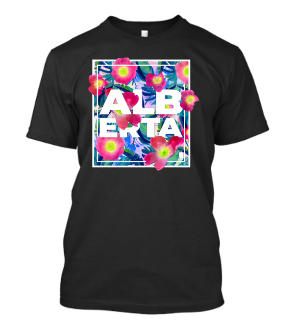 Alberta Wild Rose Floral T-Shirt