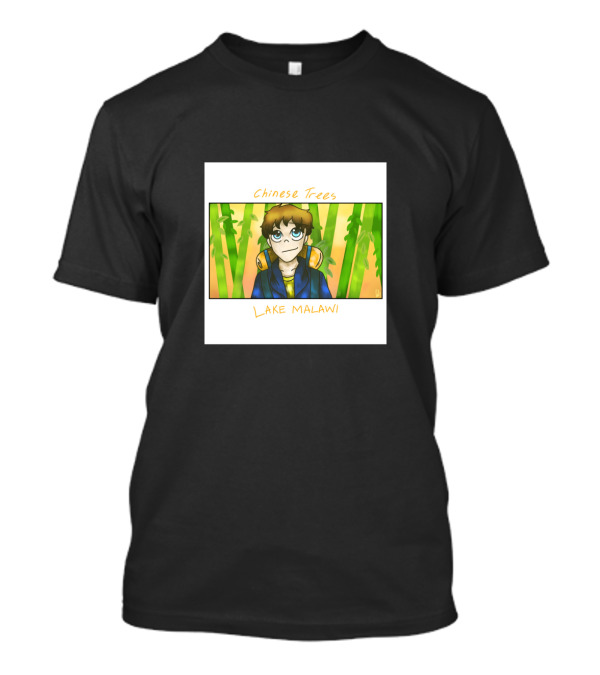 Chinese Trees Lake Malawi Anime Style Forest Scene T-Shirt