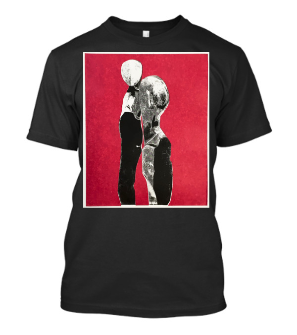 Dialogue Abstract Figures T-Shirt