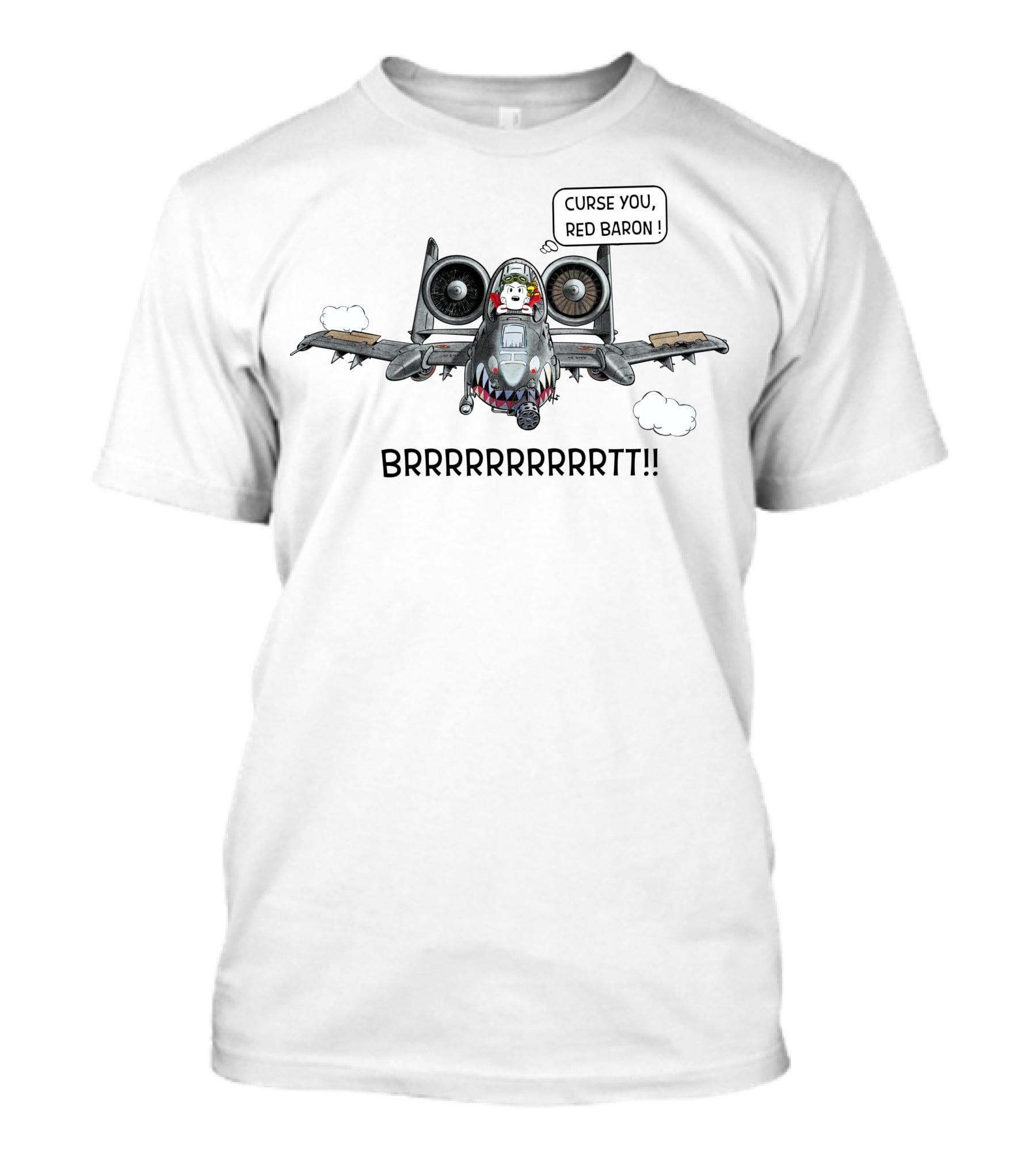 Curse You Red Baron BRRRRRRRRRRTT T-Shirt