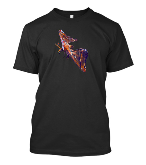 The Moth Effect Enigmatic Artistry Surreal Winged Insect T-Shirt