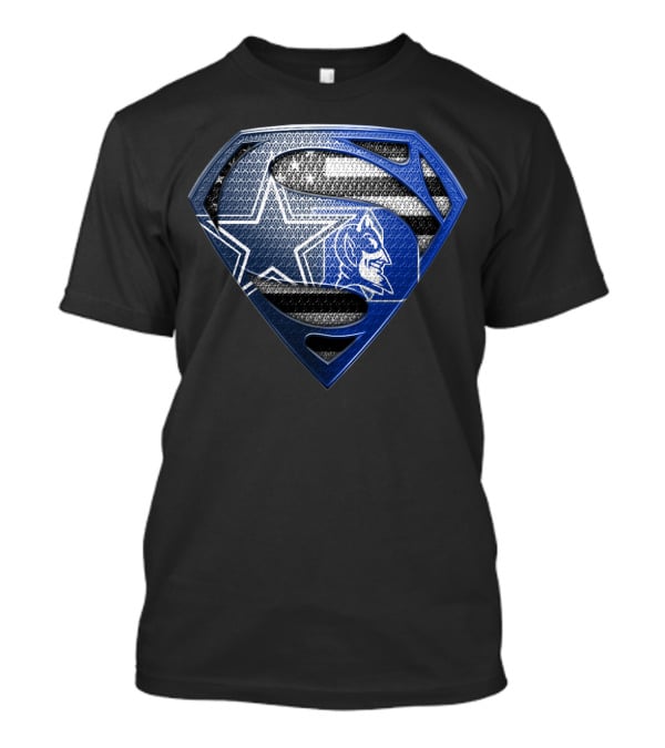Superman Blue Star Wolf T-Shirt