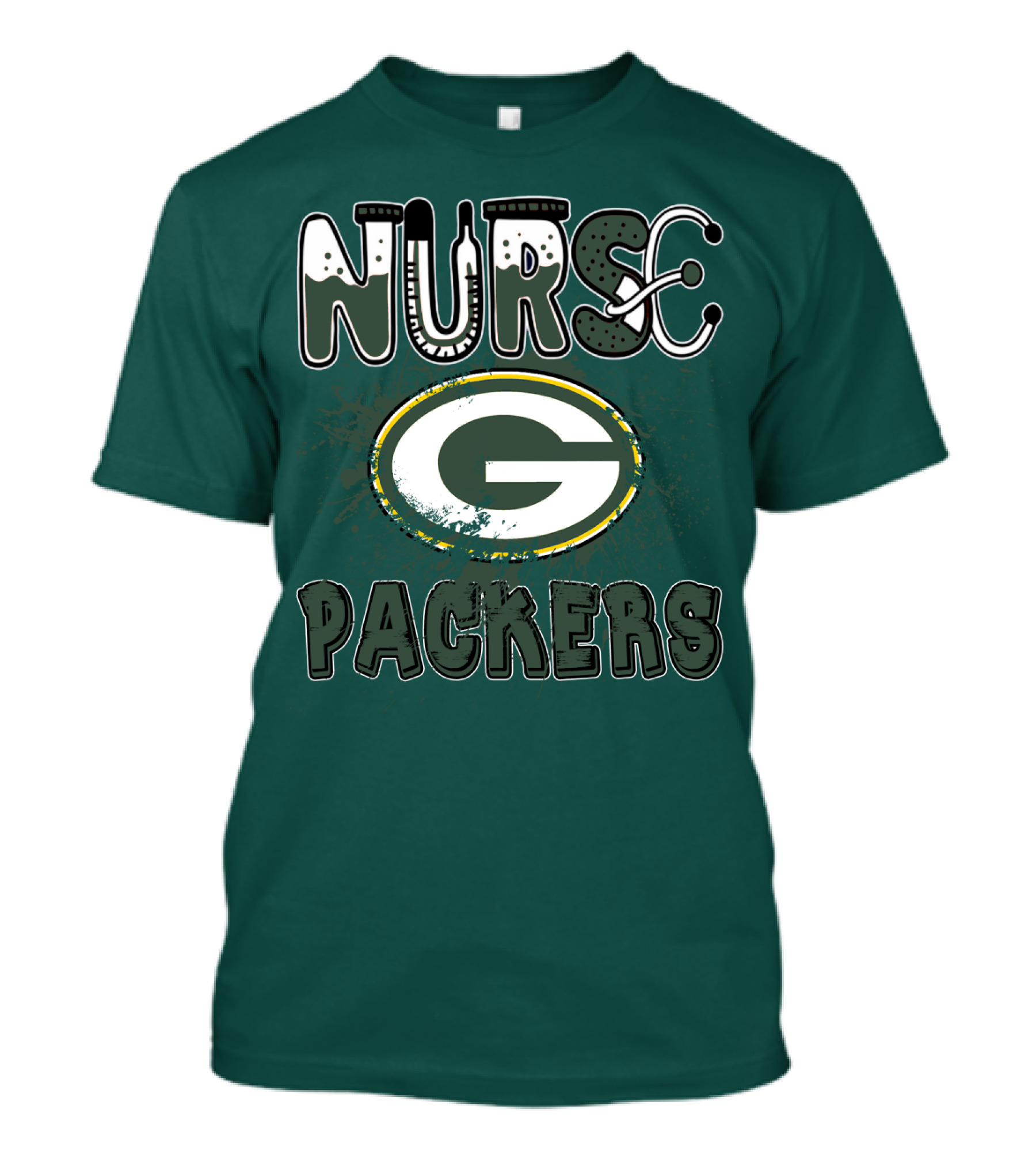 Nurse Green Bay Packers T-Shirt