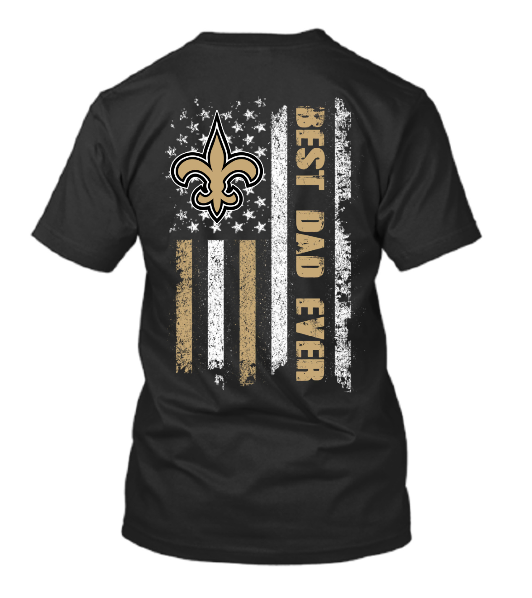 New Orleans Saints Best Dad Ever Evd 132 T-Shirt