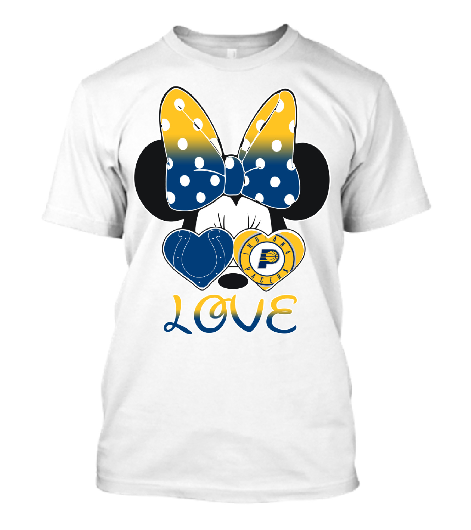 Minnie Mouse Indiana Pacers Love T-Shirt