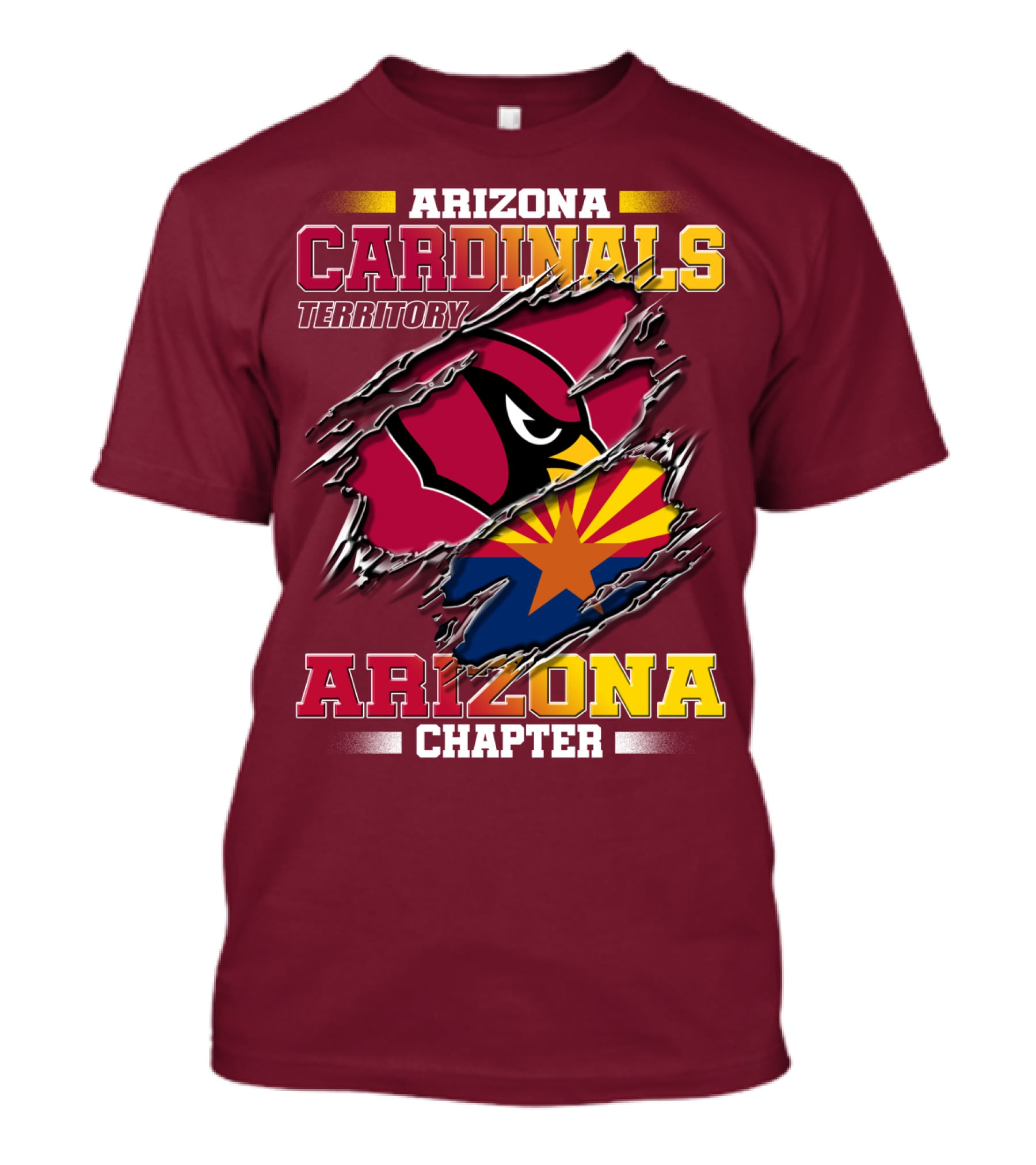 Arizona Cardinals Territory Arizona Chapter T-Shirt