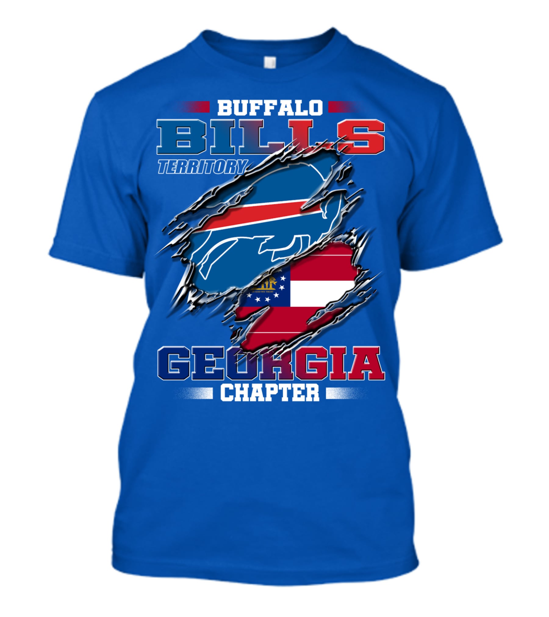 Buffalo Bills Territory Georgia Chapter T-Shirt