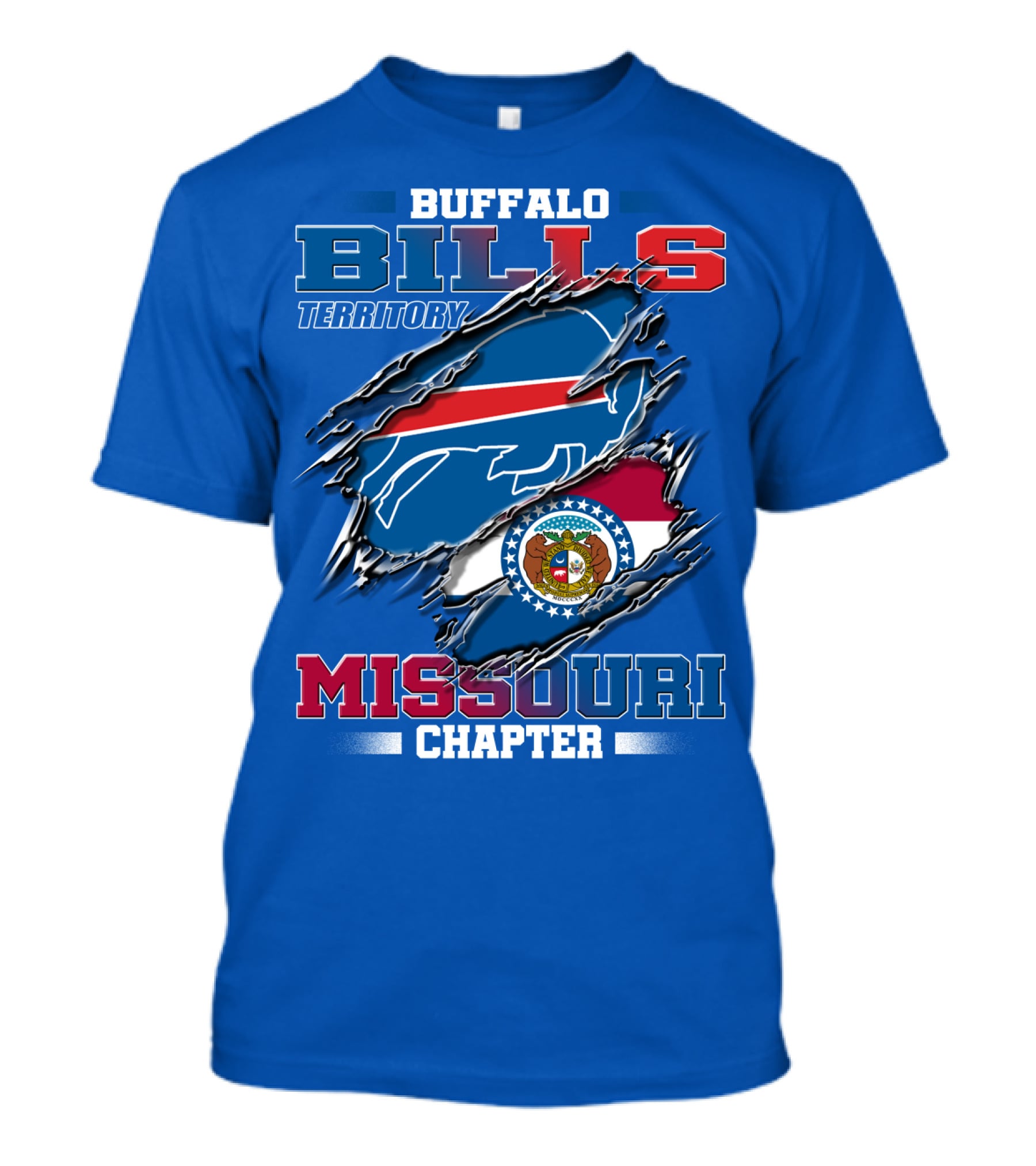 Buffalo Bills Territory Missouri Chapter T-Shirt