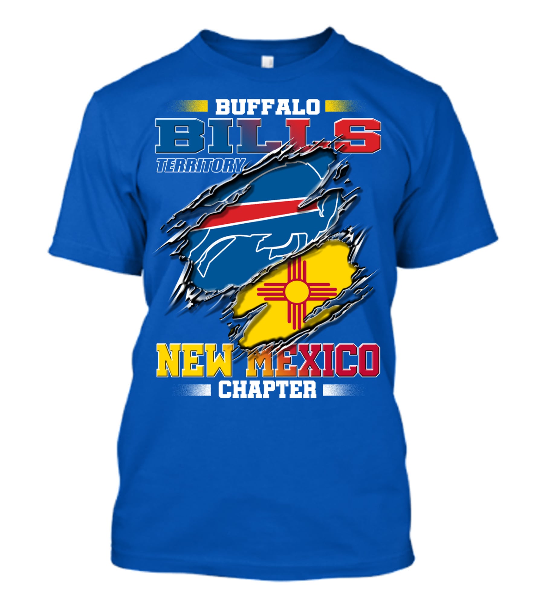 Buffalo Bills Territory New Mexico Chapter T-Shirt