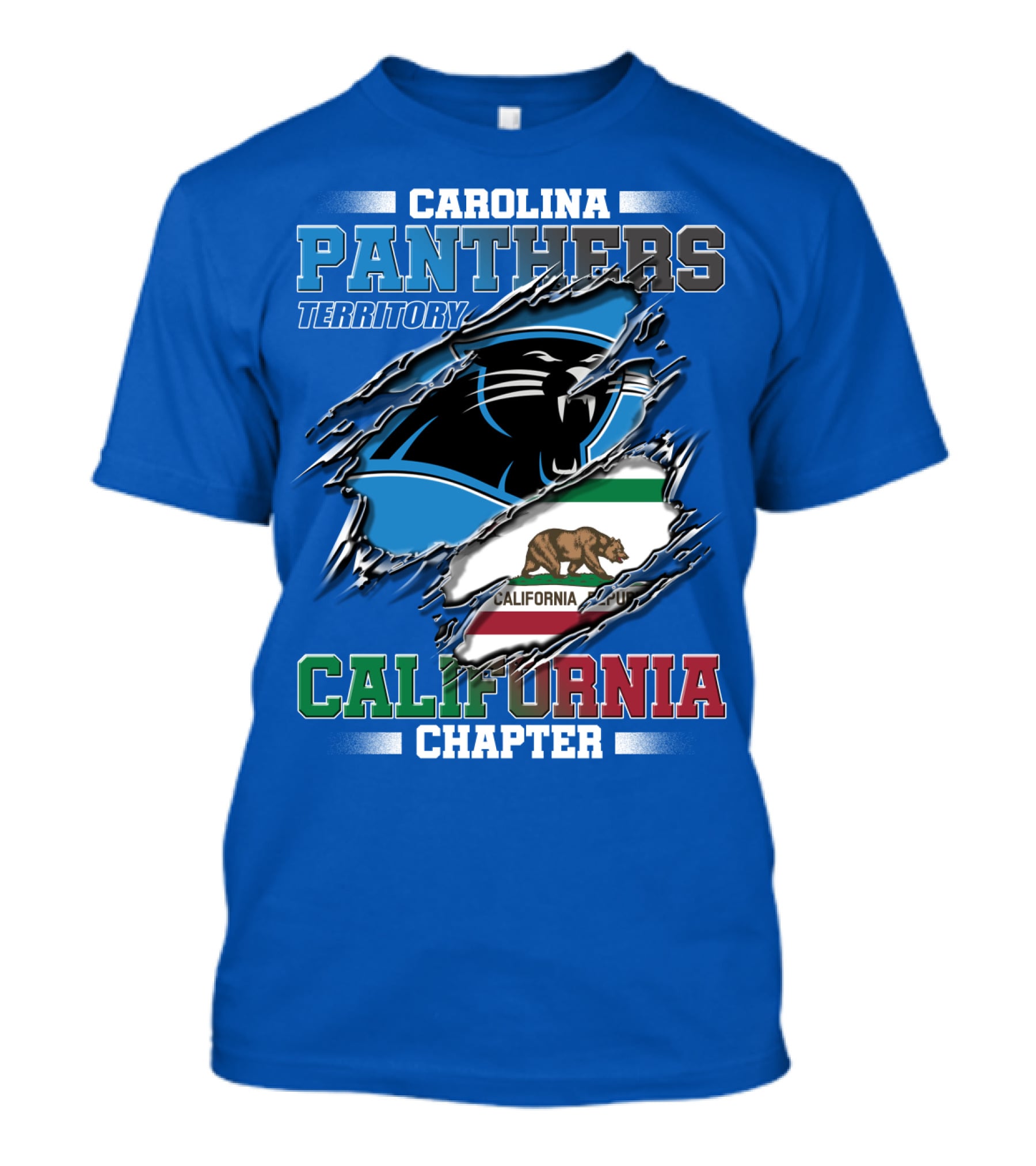 Carolina Panthers Territory California Chapter T-Shirt