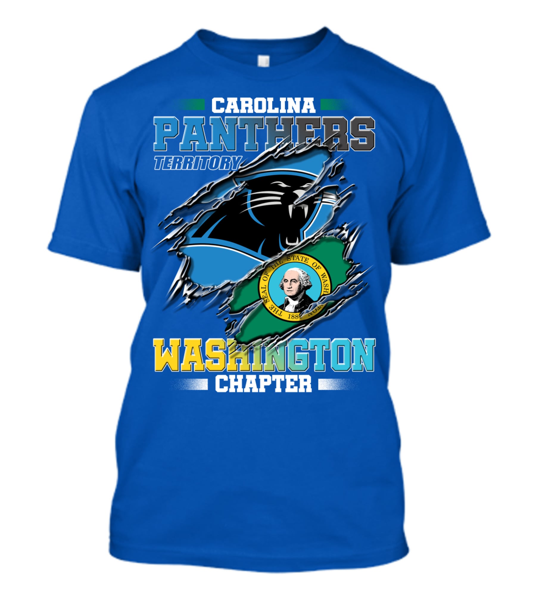 CAROLINA PANTHERS TERRITORY WASHINGTON CHAPTER T-Shirt