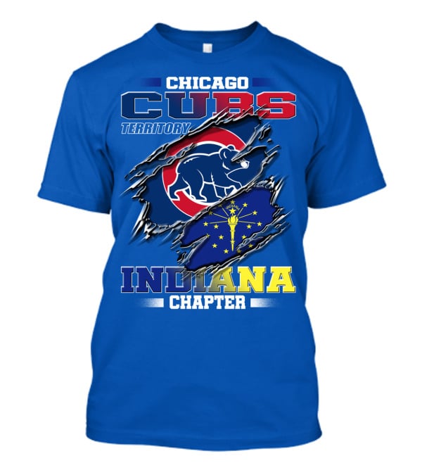 Chicago Cubs Territory Indiana Chapter T-Shirt