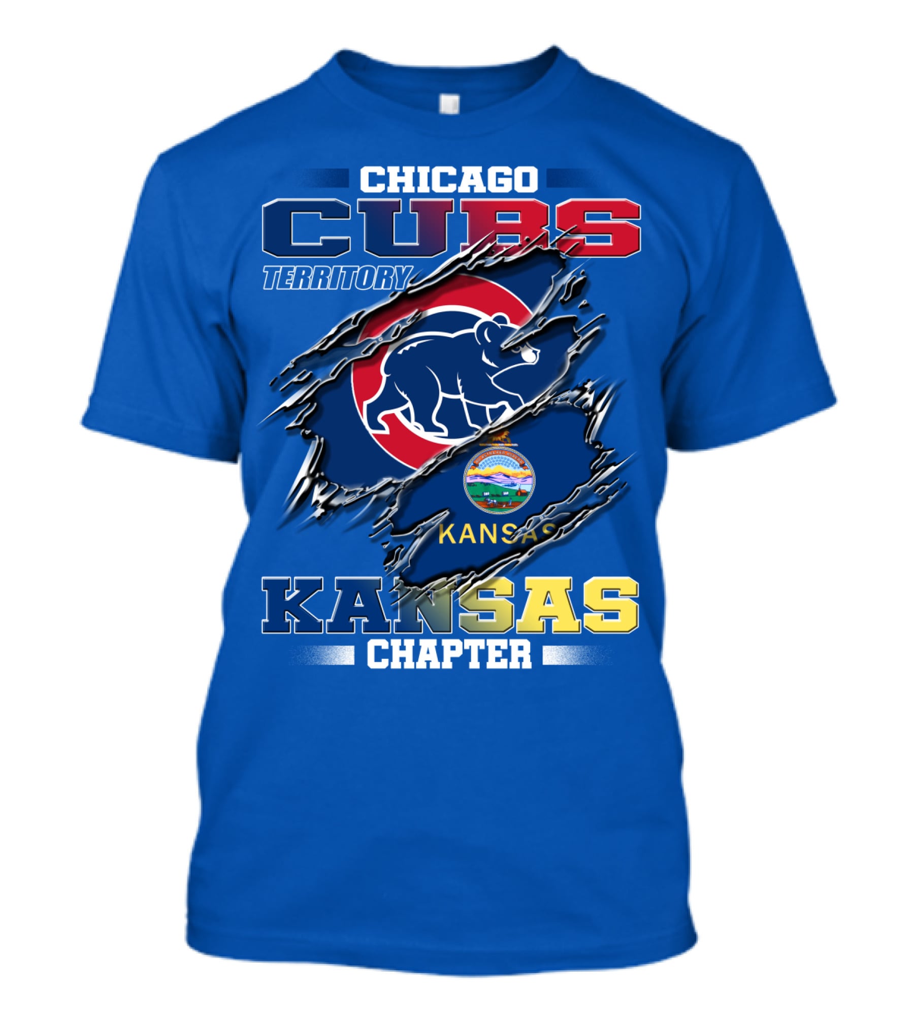 CHICAGO CUBS TERRITORY KANSAS CHAPTER T-Shirt