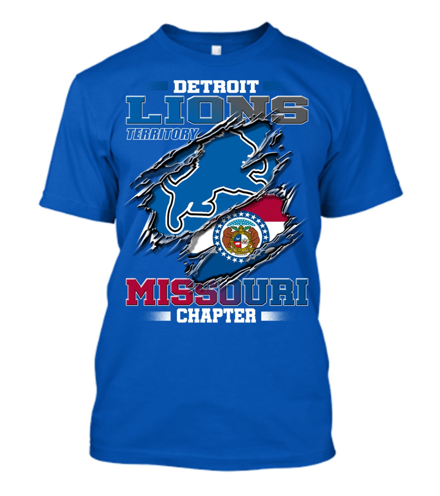DETROIT LIONS TERRITORY MISSOURI CHAPTER T-Shirt