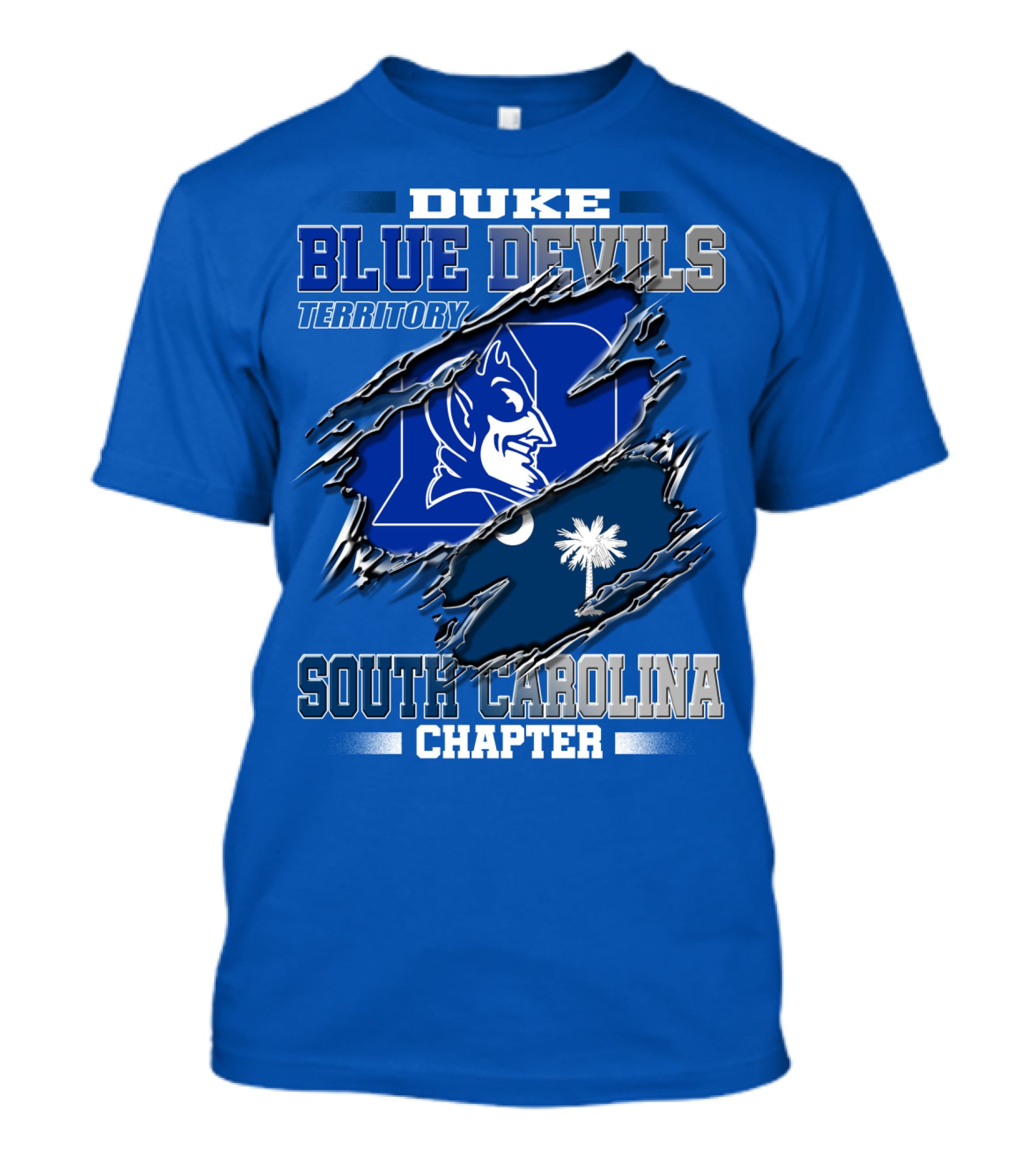 Duke Blue Devils Territory South Carolina Chapter T-Shirt