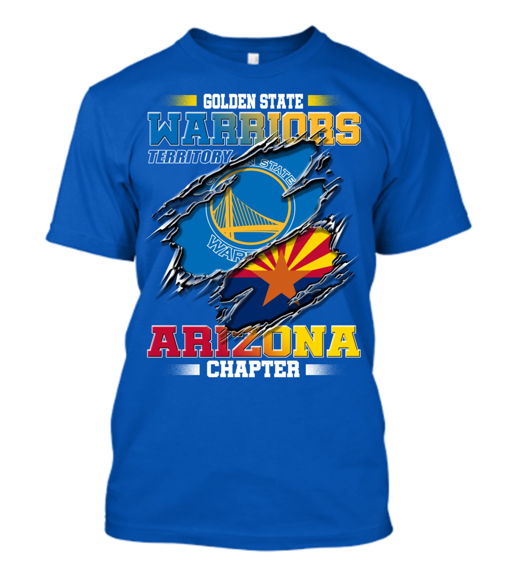 Golden State Warriors Territory Arizona Chapter T-Shirt