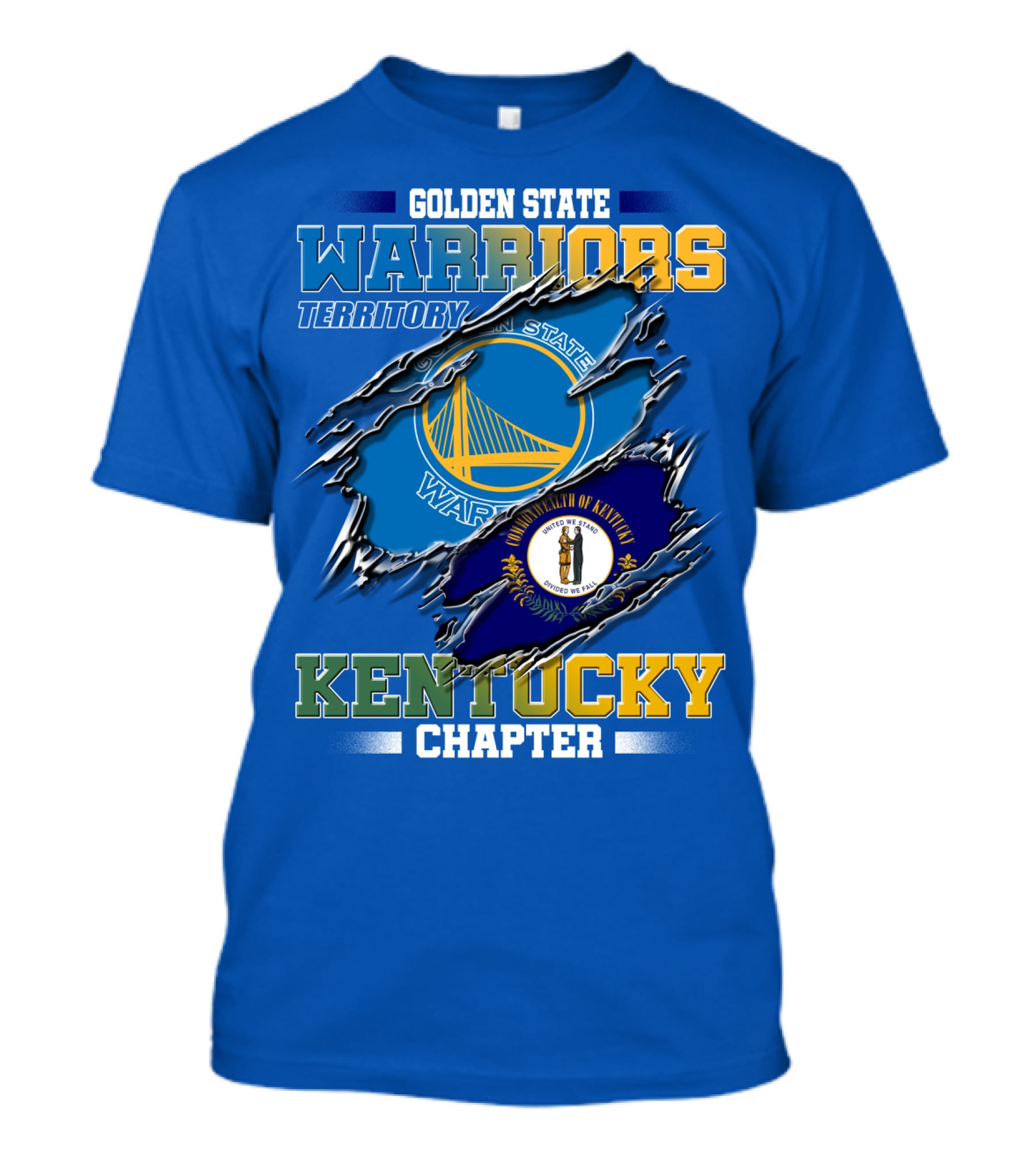 Golden State Warriors Territory Kentucky Chapter T-Shirt