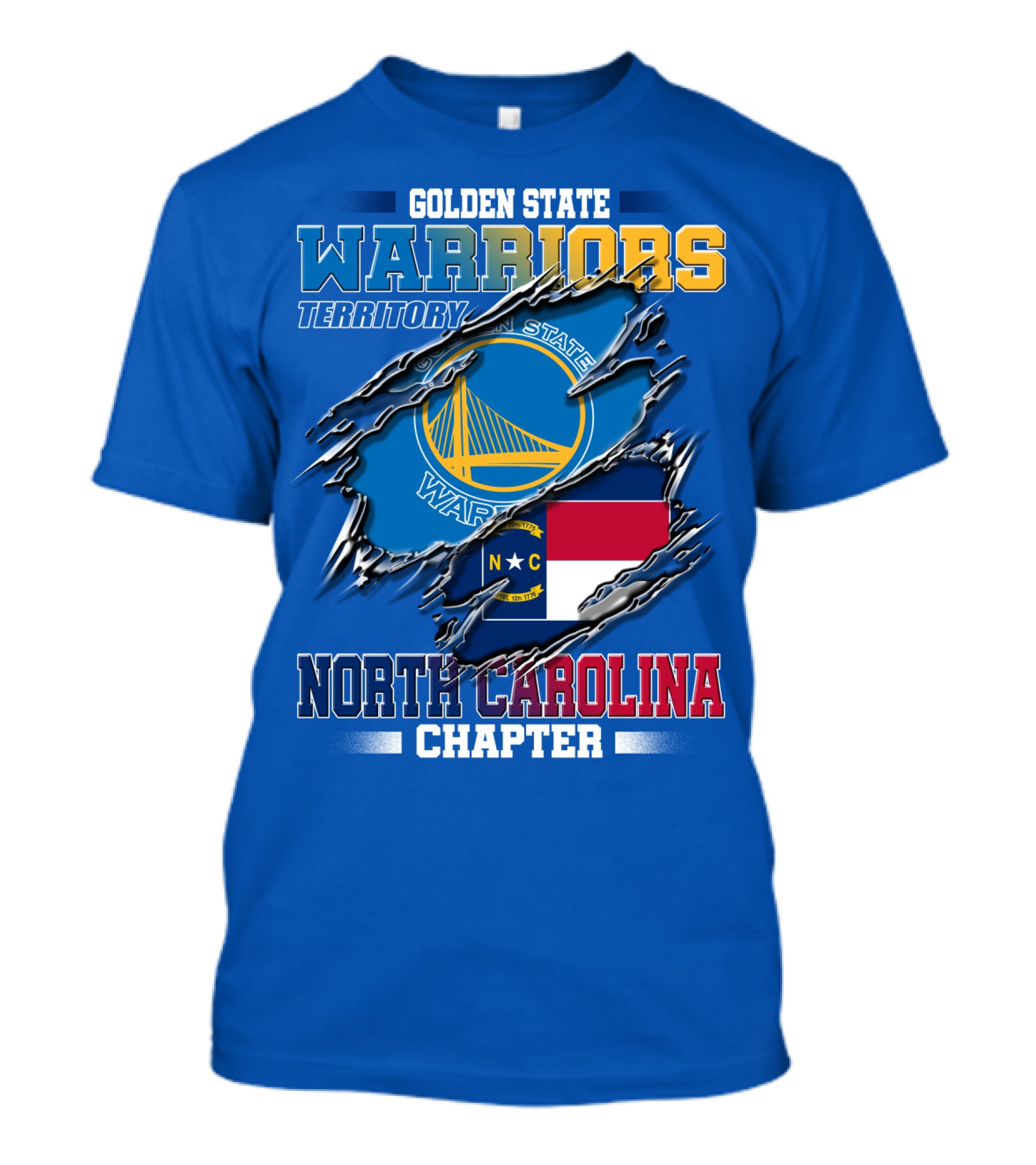 GOLDEN STATE WARRIORS TERRITORY NORTH CAROLINA CHAPTER T-Shirt