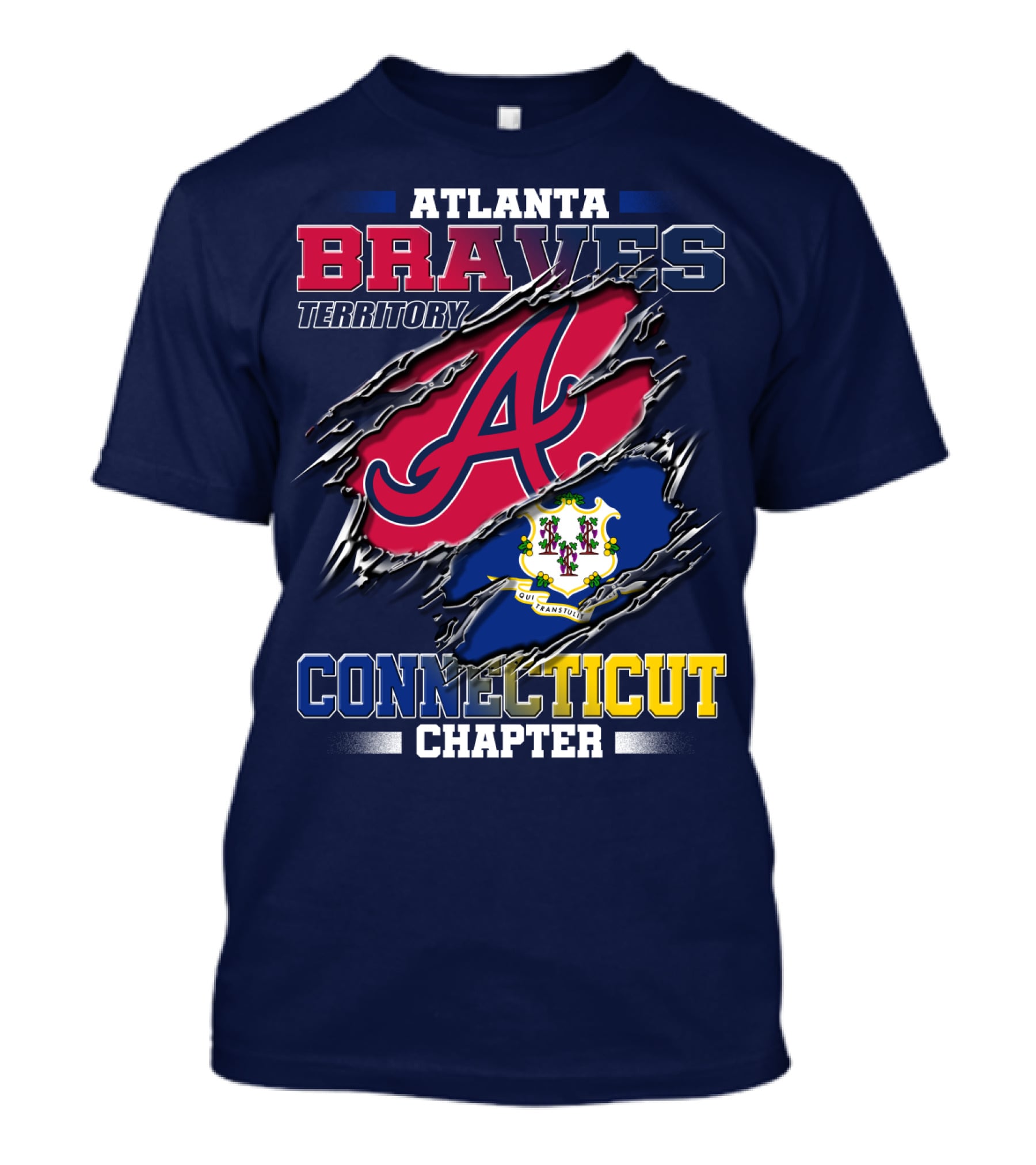 Atlanta Braves Territory Connecticut Chapter T-Shirt