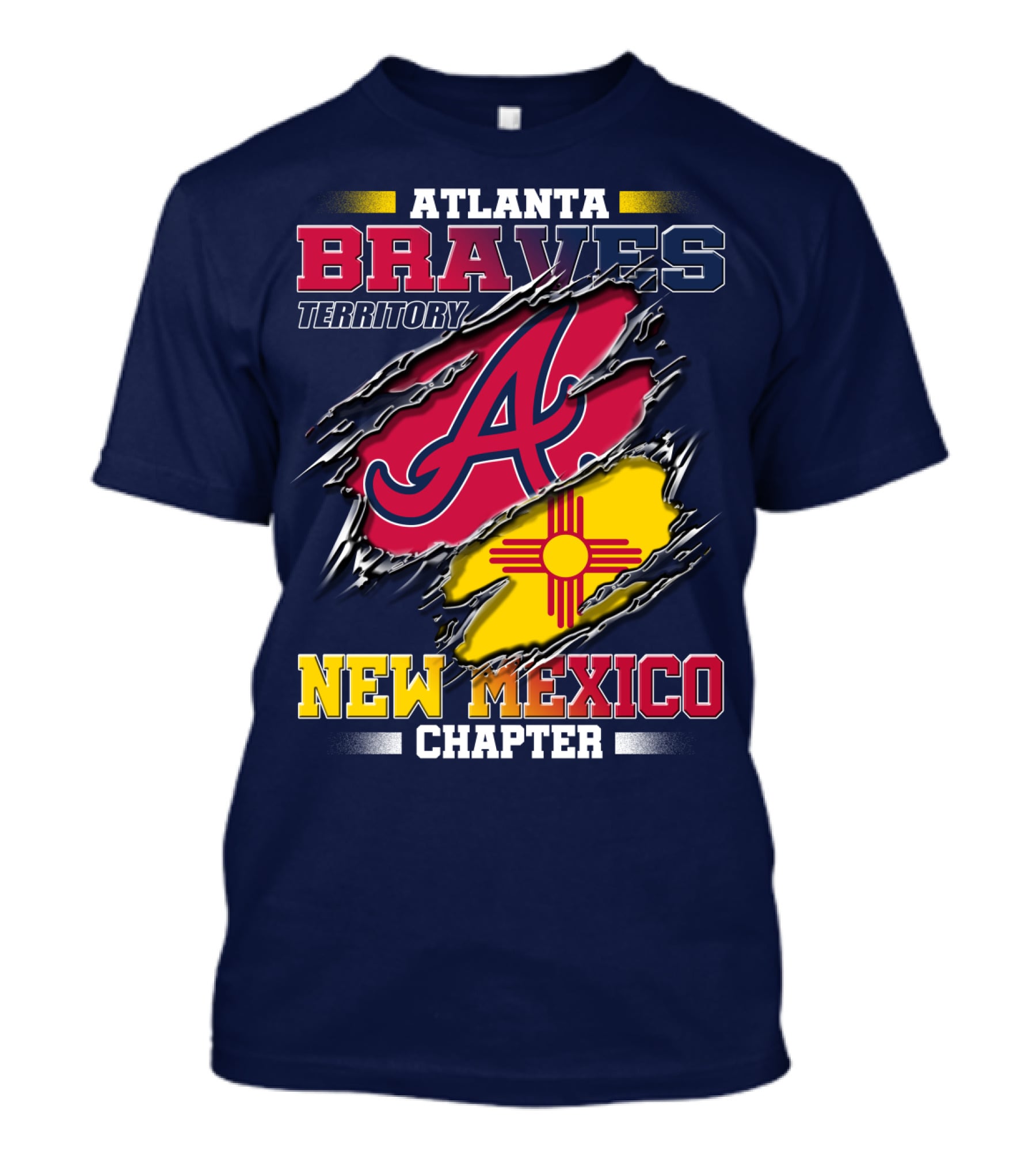 Atlanta Braves Territory New Mexico Chapter T-Shirt